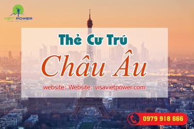 Hồ sơ làm thẻ cư trú Châu Âu